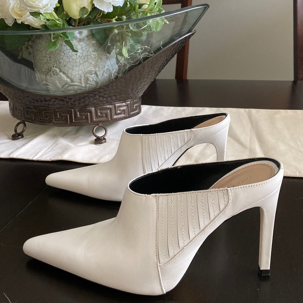 White Zara Heels
